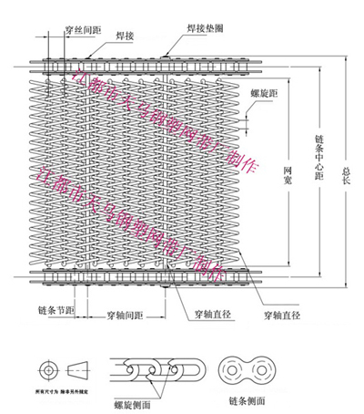 人字型鏈條91蜜桃视频在线观看報價標注圖解